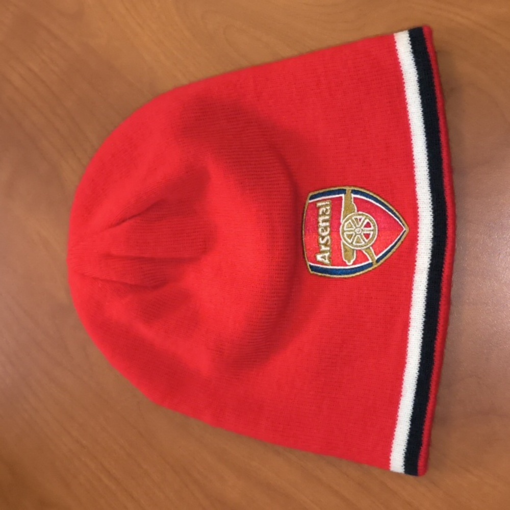 Vintage 90s Arsenal F.C. Reversible Beanie Men's OS